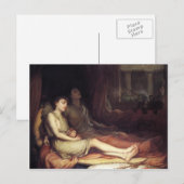 John Waterhouse-Sleep en Zijn halve broer Dood Briefkaart (Voorkant / Achterkant)