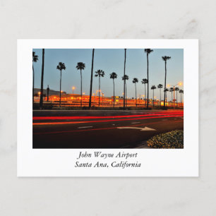 John Wayne Airport Santa Ana California Briefkaart