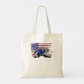 John Wayne Hollywood Icon Actor American Legend Fl Tote Bag (Achterkant)