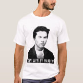 JOHN WESLEY HARDIN OUTLAW T-SHIRT (Voorkant)
