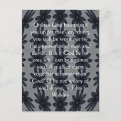 John Wesley Inspiratie Quote met verbluffend desig Briefkaart (Voorkant)