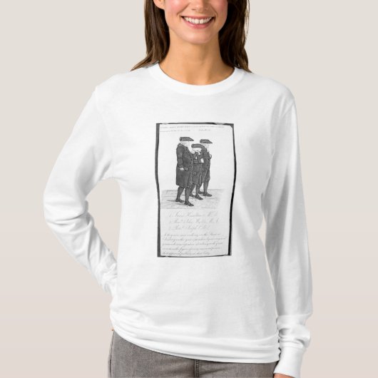 John Wesley loopt in Edinburgh tussen James T-shirt (Voorkant)