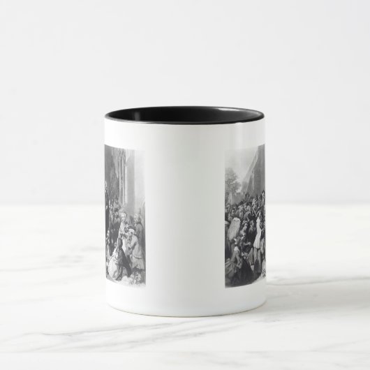 John Wesley preaching Mok (Midden)