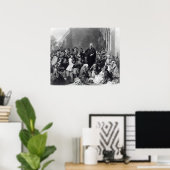 John Wesley preaching Poster (Thuiskantoor)