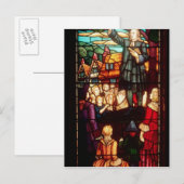 John Wesley Preaching the Gospels in England Briefkaart (Voorkant / Achterkant)