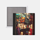 John Wesley Preaching the Gospels in England Magneet (Voorkant / Achterkant)