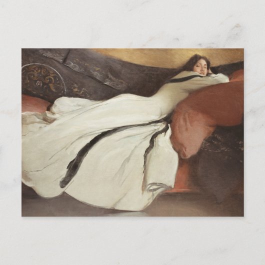 John White Alexander Repose schilderij Art Print Briefkaart (Voorkant)