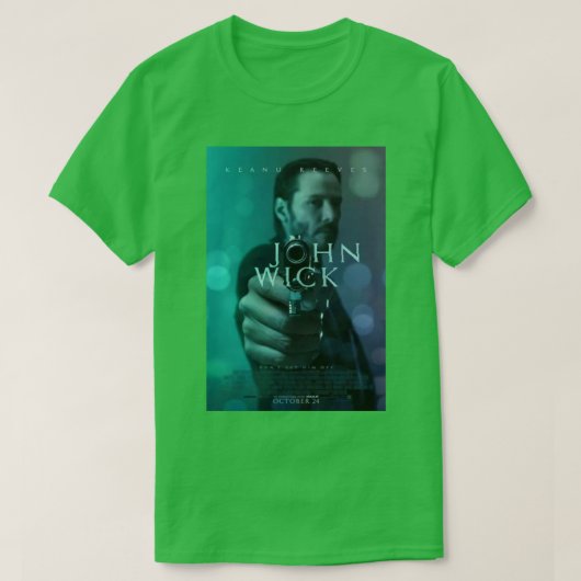 John Wick Action Po T-shirt (Design voorkant)