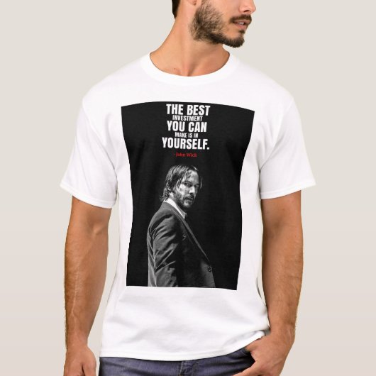 John Wick quotes T-Shirt (Voorkant)
