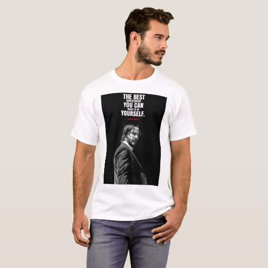 John Wick quotes T-Shirt (Voorkant volledig)