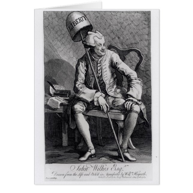 John Wilkes 1763 (Voorkant)