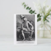 John Wilkes 1763 Briefkaart (Staand voorkant)