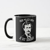 john wilkes booth is mijn huisjongen mok (Links)