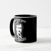 john wilkes booth is mijn huisjongen mok (Voorkant links)