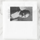 John William "Blind" Boone Rechthoekige Sticker (Tas)