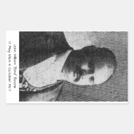 John William "Blind" Boone Rechthoekige Sticker