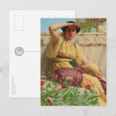 John William Godward A tryst CC0624 Briefkaart (Voorkant / Achterkant)