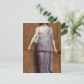 John William Godward - Aan de poort Briefkaart (Staand voorkant)
