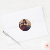 John William Godward Classic Round Sticker (Envelop)