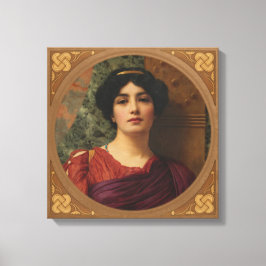John William Godward Contemplation CC0634 Canvas Afdruk