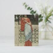 John William Godward.. hij houdt van me, hij houdt Briefkaart (Staand voorkant)