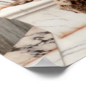 John William Godward - In de Dagen van Sappho Poster (Hoek)