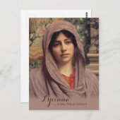 John William Godward Lycinna CC0031 Briefkaart (Voorkant / Achterkant)