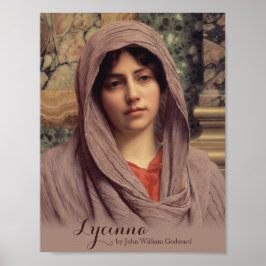 John William Godward Lycinna CC0201 Mooie kunst Poster
