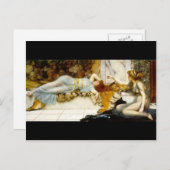 John William Godward-Mischief en Repose Briefkaart (Voorkant / Achterkant)