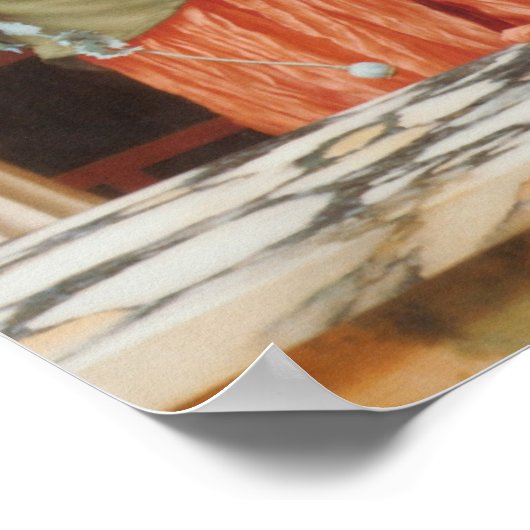 John William Godward - Nerissa Poster (Hoek)