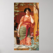 John William Godward - Nerissa Poster (Voorkant)