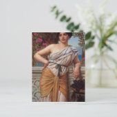 John William Godward - Reverie Briefkaart (Staand voorkant)
