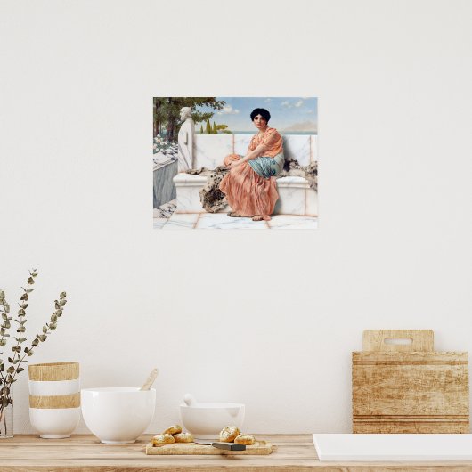 John William Godward Reverie Poster (Keuken)