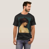 John William Godward Studie van een meisje T-shirt (Voorkant volledig)