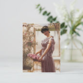 John William Godward - The Flowers of Venus Briefkaart (Staand voorkant)