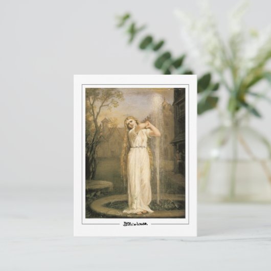 John William Waterhouse #11 - Fine Art Briefkaart (Staand voorkant)