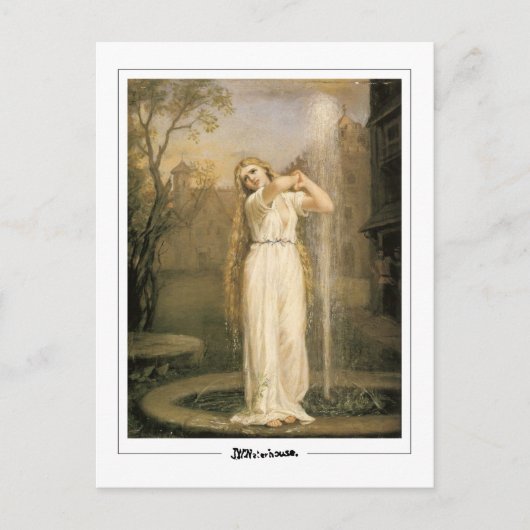 John William Waterhouse #11 - Kunstkaart Briefkaart (Voorkant)