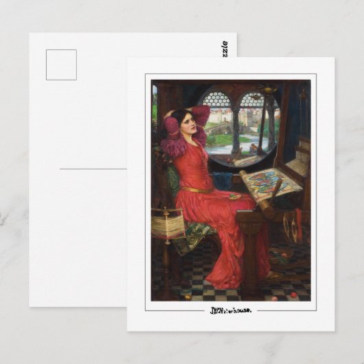 John William Waterhouse #14 - Fine Art Briefkaart (Voorkant / Achterkant)