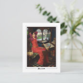 John William Waterhouse #14 - Kunstkaart Briefkaart (Staand voorkant)
