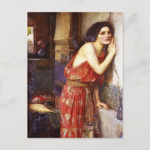 John William Waterhouse (1909) "Thisbe" Briefkaart