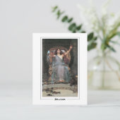 John William Waterhouse #21 - Kunstkaart Briefkaart (Staand voorkant)