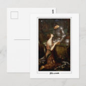John William Waterhouse #2 - Kunstkaart Briefkaart (Voorkant / Achterkant)