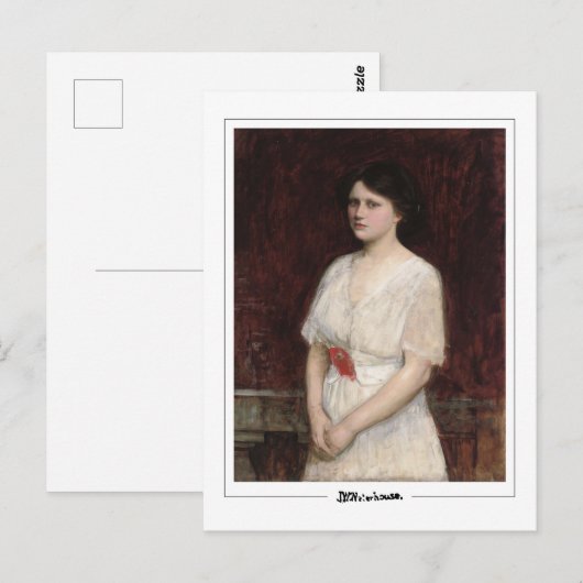 John William Waterhouse #72 - Fine Art Briefkaart (Voorkant / Achterkant)