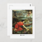John William Waterhouse #7 - Fine Art Briefkaart (Voorkant / Achterkant)
