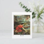John William Waterhouse #7 - Kunstkaart Briefkaart (Staand voorkant)