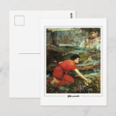 John William Waterhouse #7 - Kunstkaart Briefkaart (Voorkant / Achterkant)