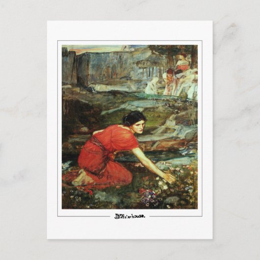 John William Waterhouse #7 - Kunstkaart Briefkaart (Voorkant)