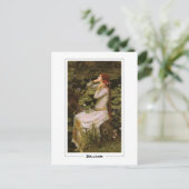 John William Waterhouse #90 - Kunstkaart Briefkaart (Staand voorkant)