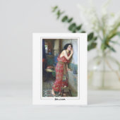 John William Waterhouse #9 - Fine Art Briefkaart (Staand voorkant)