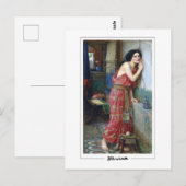 John William Waterhouse #9 - Kunstkaart Briefkaart (Voorkant / Achterkant)